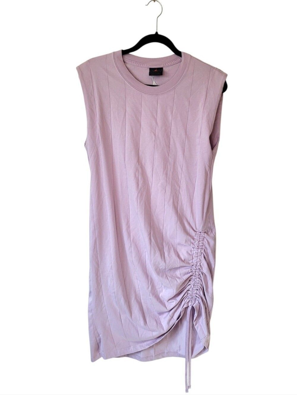 Air Jordan Lilac Sleeveless Ruched Side Tank Dress Size S
